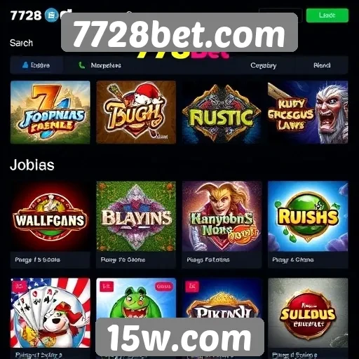 Exploração de jogos populares em 7728bet.com